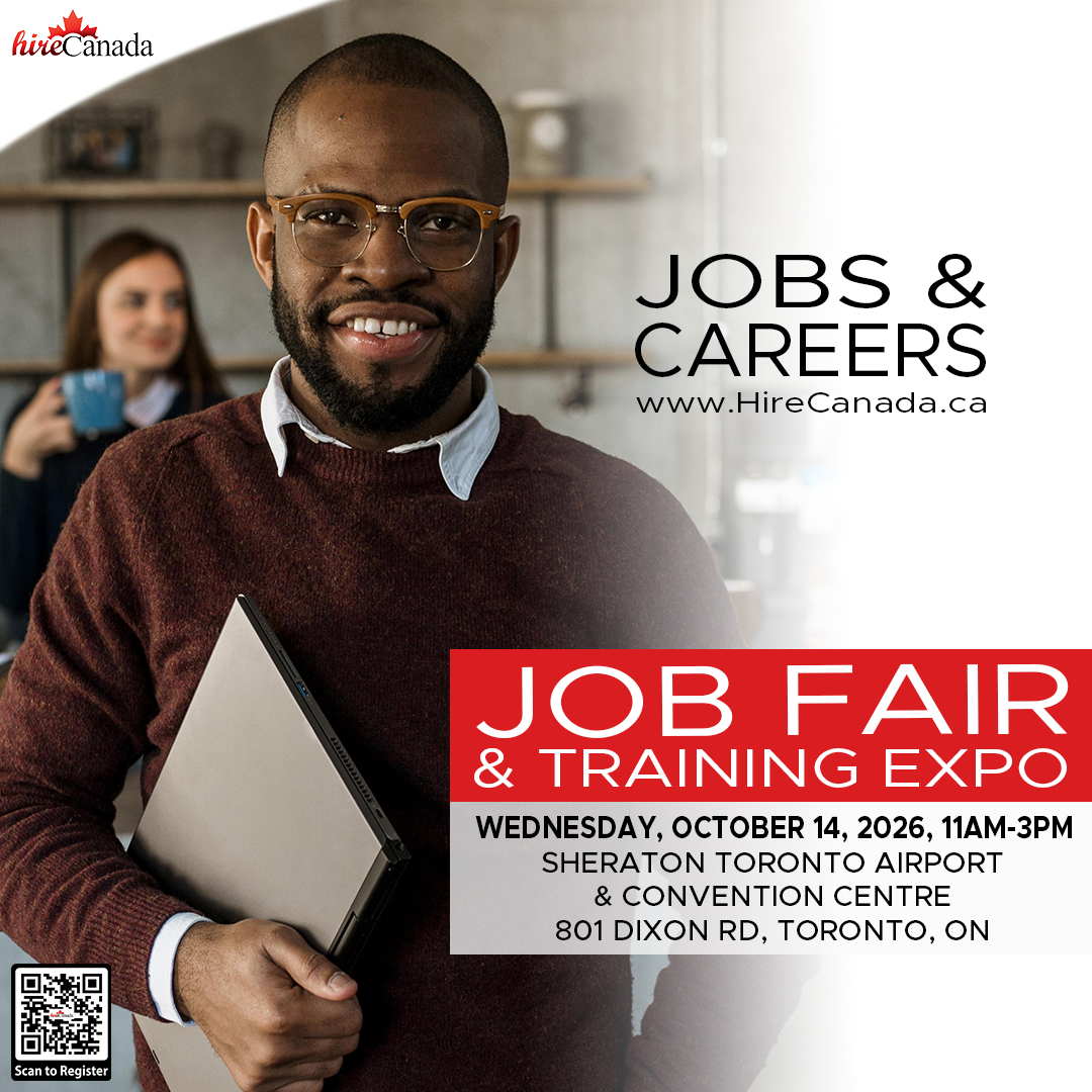 Hire Canada Job Fair Ad 1080×1080 Jobs & Careers